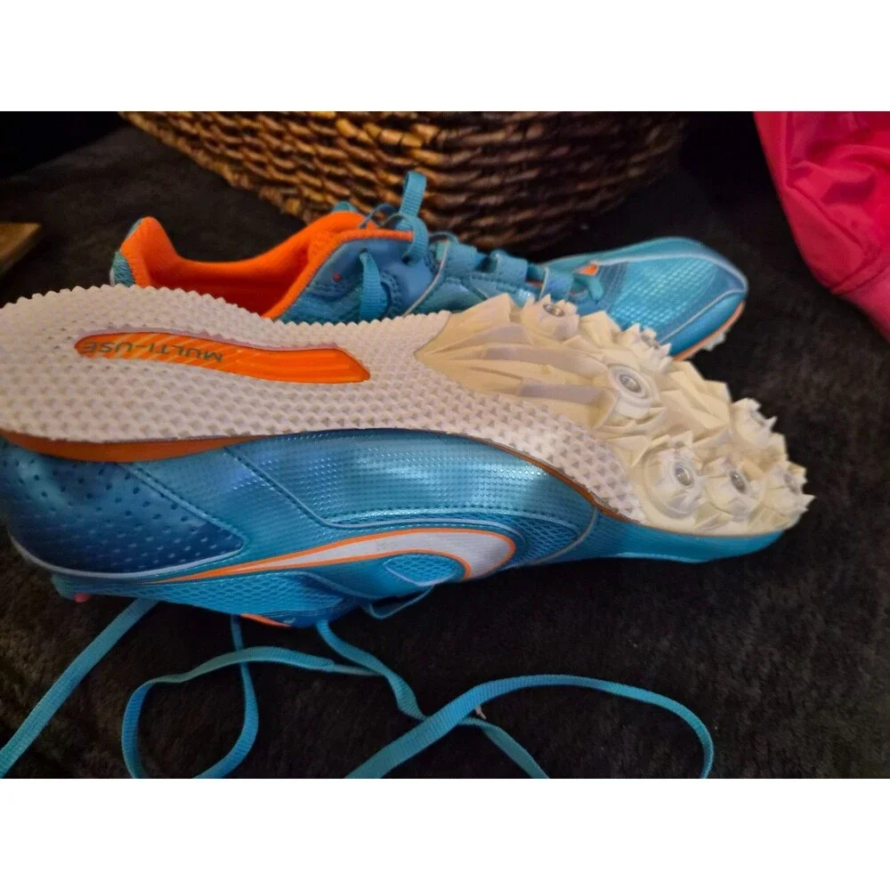 Nike Zoom Rival 7.5 Women's Track Shoes Teal includes spikes